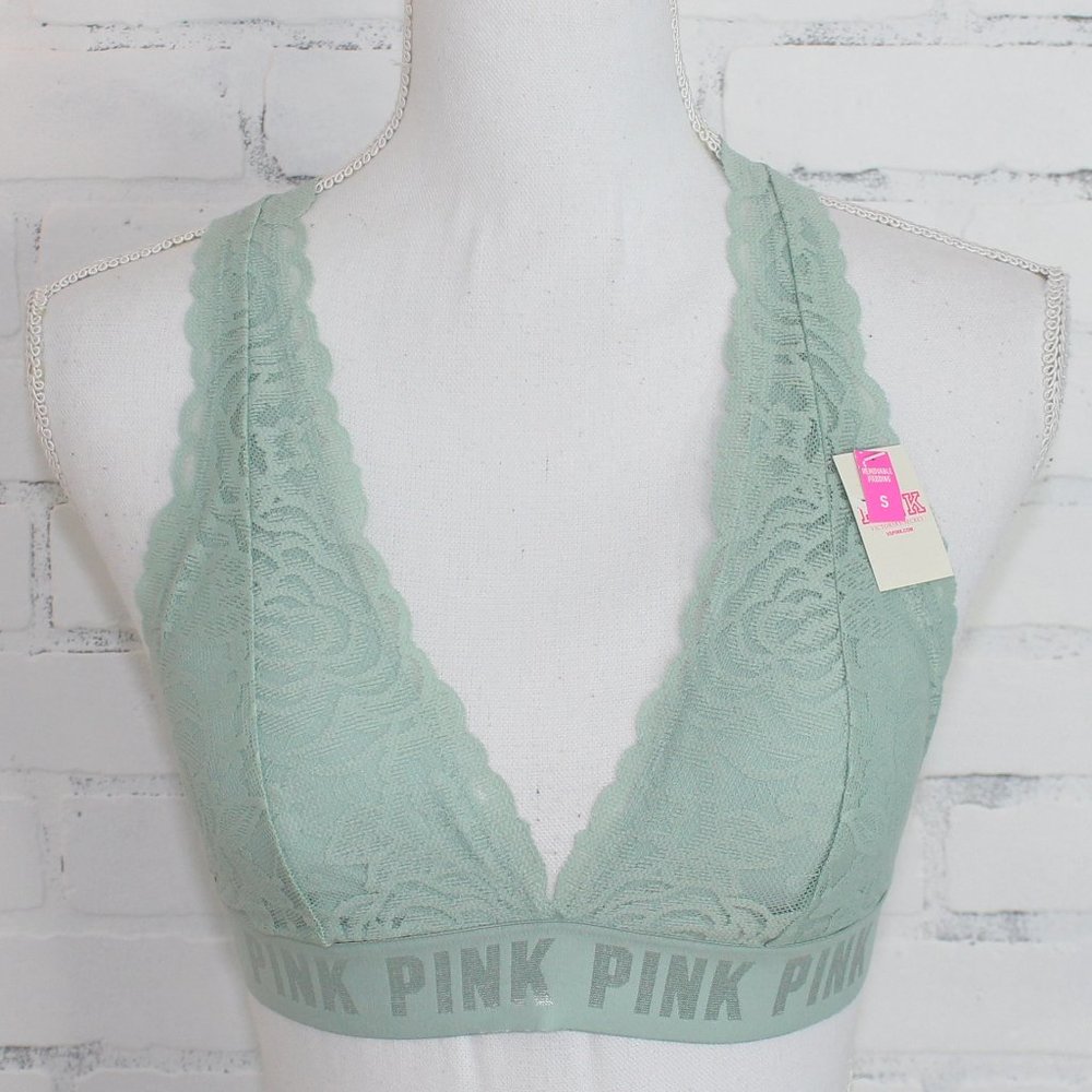 Victoria's Secret PINK Deep Plunge Lace Bralette